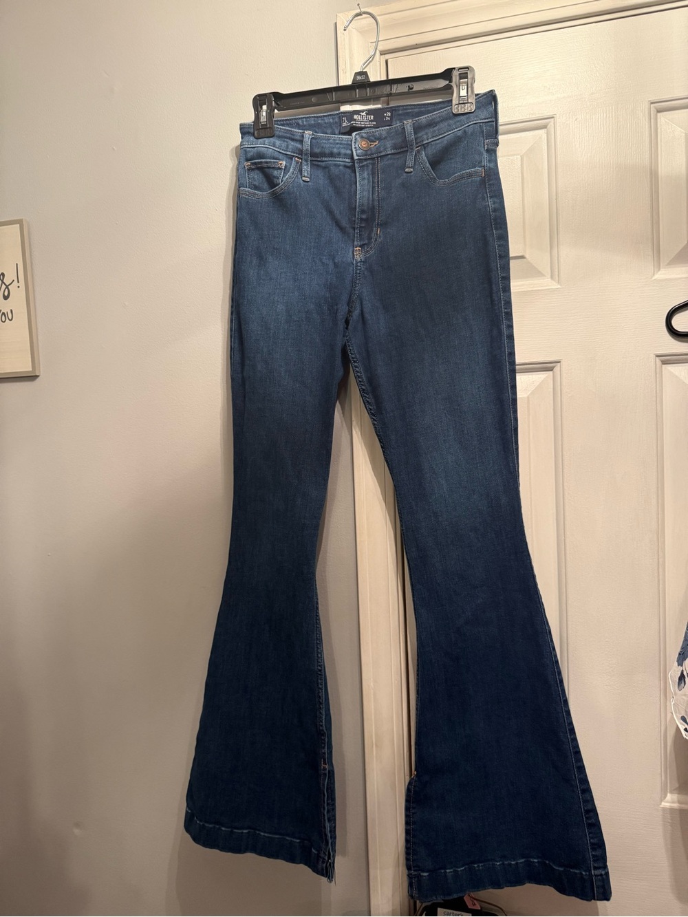 Hollister Dark Blue Flare Jeans